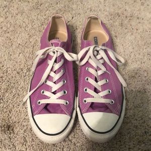 Purple Converse Low Top